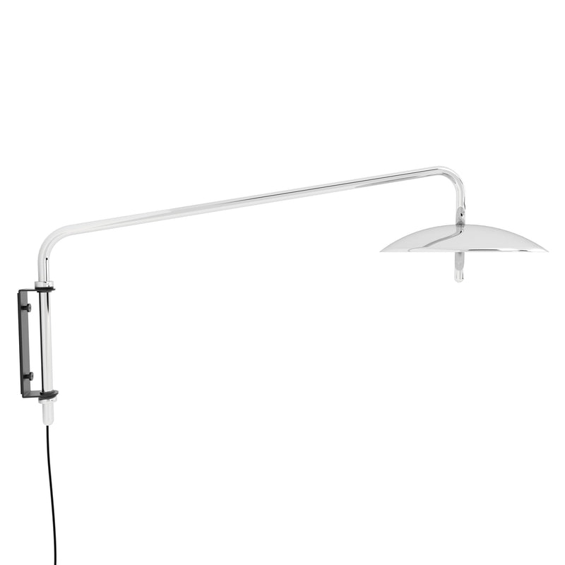 Signal Arm Sconce Short - Plug & Cord - Souda - Wall Sconces - Brass - 2700K - Warm White - HORNE
