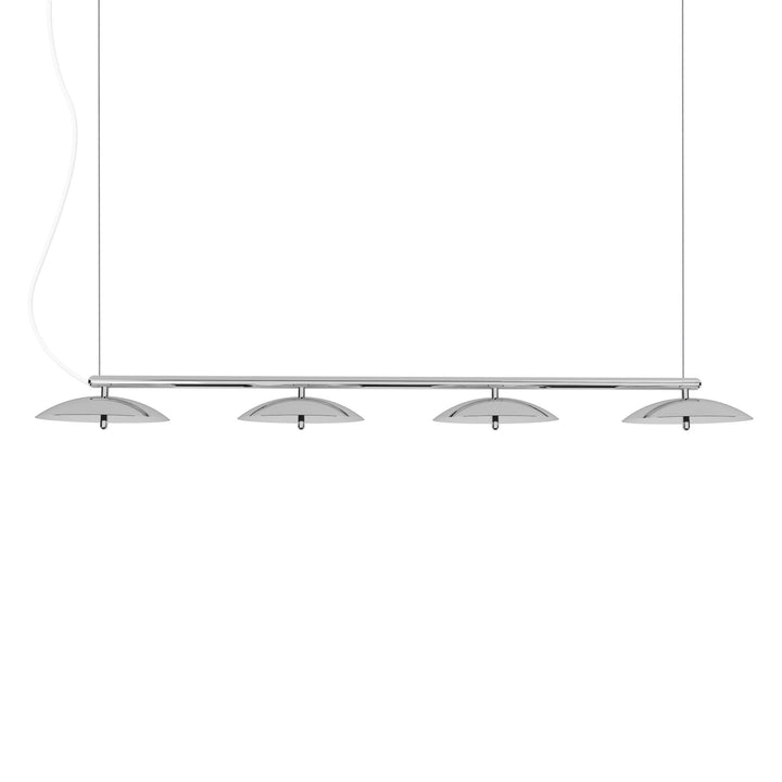 Signal Linear Pendant - 73" - Souda - Pendants - Nickel - 2700K - Warm White - Black - HORNE