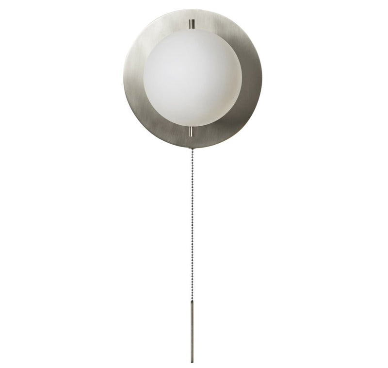 Signal Sconce - Workstead - Wall Sconces - Hewn Brass - With Pull Chain - HORNE
