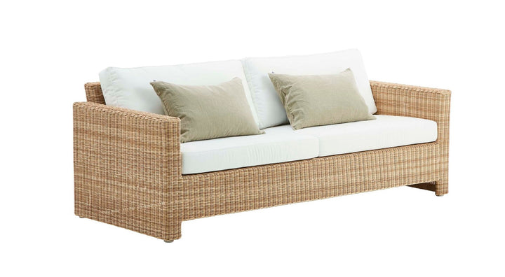 Sixty 3 - Seater Sofa Exterior - Sika Design - Outdoor Furniture - ArtFibre Natural - Sunbrella Sailcloth Seagull - HORNE