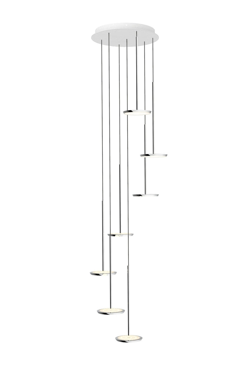 Sky Chandelier - Pablo Designs - Chandeliers - Set of 3 - Chrome - HORNE