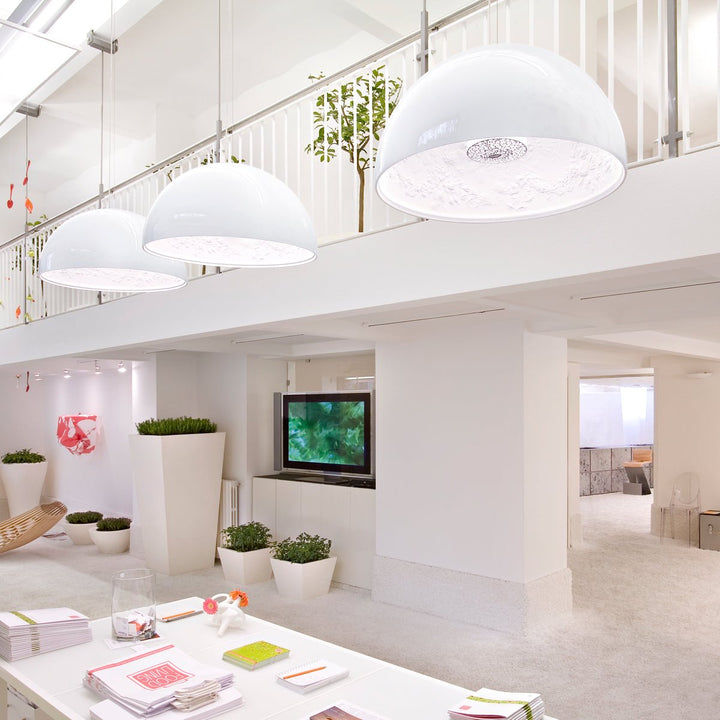 Skygarden Dimmable Pendant Light - Flos - Pendants - 35.4" D - White - HORNE