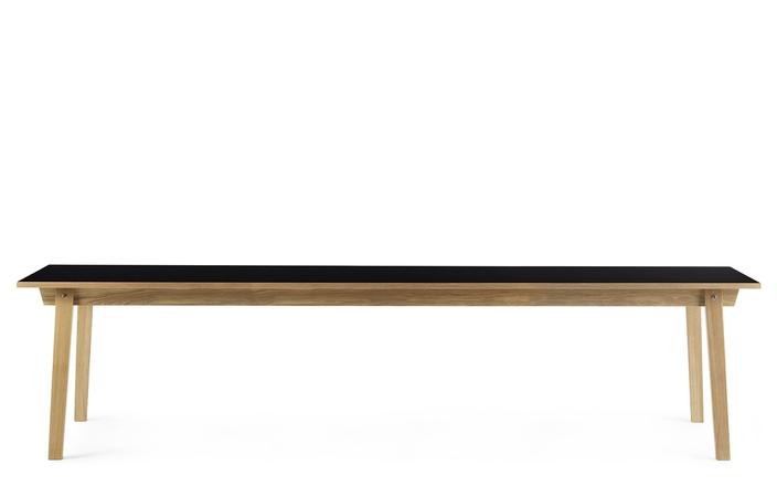 Slice Table - Linoleum - Normann Copenhagen - Tables + Desks - 90 x 300 cm - 29.13"H x 118.11"L - HORNE