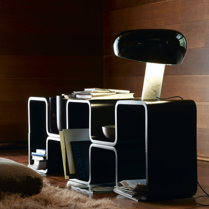 Snoopy Table Lamp - Flos - Table + Task - Black - HORNE