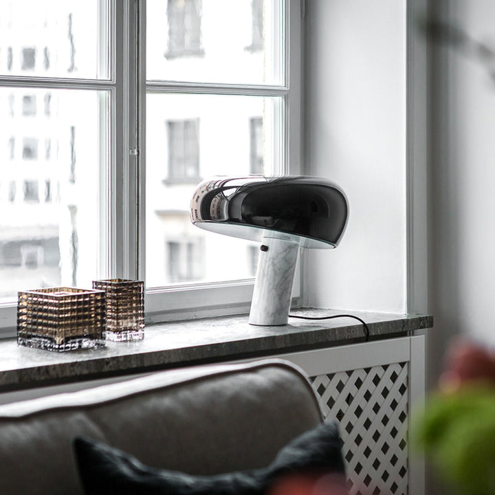 Snoopy Table Lamp - Flos - Table + Task - Black - HORNE