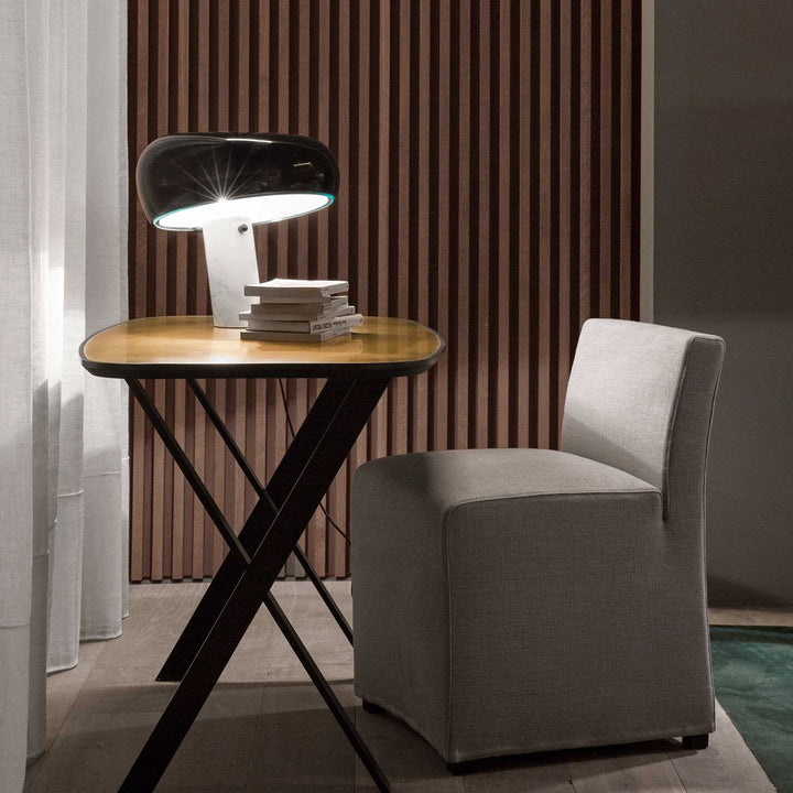 Snoopy Table Lamp - Flos - Table + Task - Black - HORNE