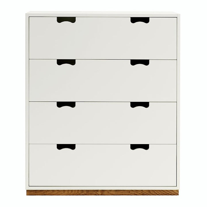 Snow Drawer A - Asplund Drawers - Natural Oak P1 - 05 Light Grey - HORNE