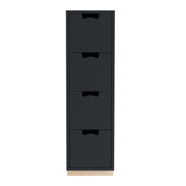Snow Drawer J4 - Asplund Drawers - Natural Oak P1 - 05 Light Grey - HORNE