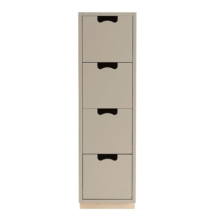 Snow Drawer J4 - Asplund Drawers - Natural Oak P1 - 05 Light Grey - HORNE