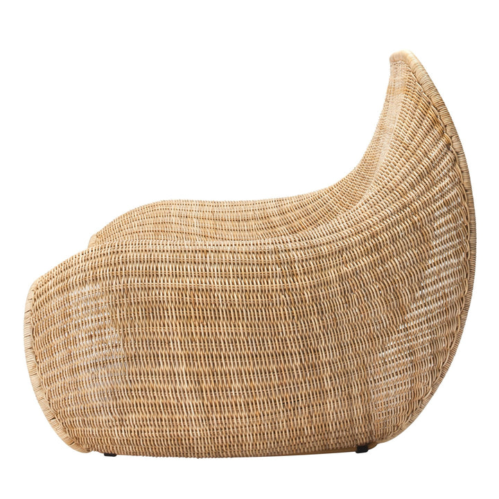 Snug Rattan Lounge Chair - Feelgood Designs - Chairs - Dark Grey - HORNE