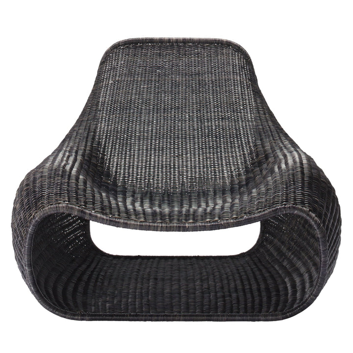 Snug Rattan Lounge Chair - Feelgood Designs - Chairs - Dark Grey - HORNE