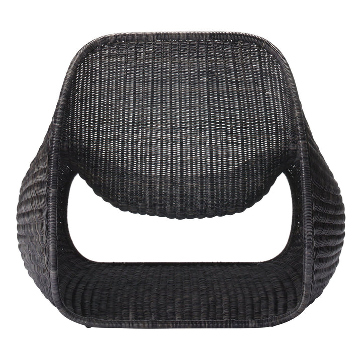 Snug Rattan Lounge Chair - Feelgood Designs - Chairs - Dark Grey - HORNE