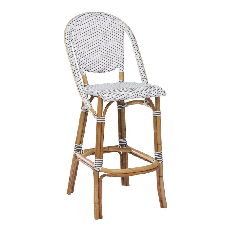 Sofie Bar Stool - Sika Design - Stools + Benches + Ottomans - Black / Black Dots - HORNE