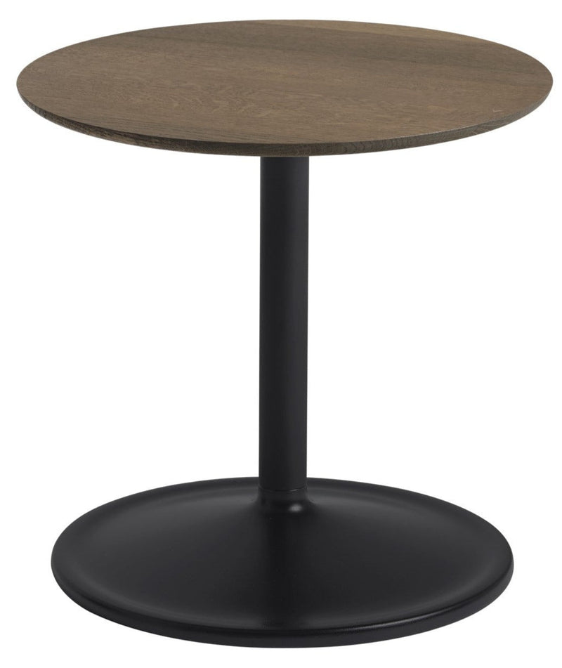 Soft Side Table - Round - Muuto - Bedside Tables - Size 1 - Black Nanolaminate/Black - HORNE