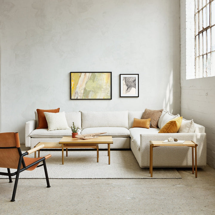 Sola Bi - Sectional - Gus* Modern - Sofas - Node Alabaster - HORNE