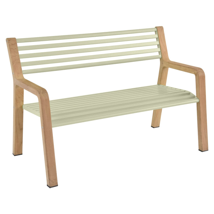 Somerset Bench - Fermob - Outdoor Furniture - Willow Green - HORNE