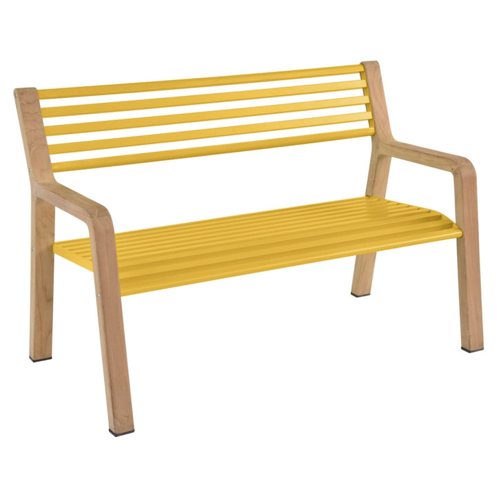 Somerset Bench - Fermob - Outdoor Furniture - Honey Textured - HORNE