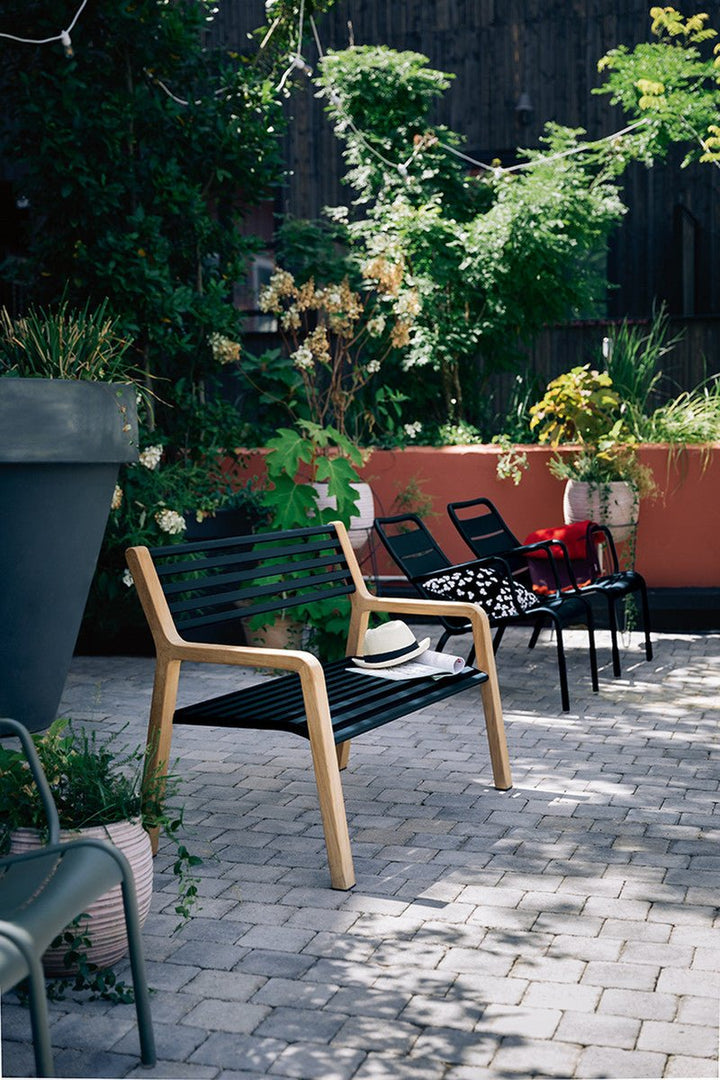 Somerset Bench - Fermob - Outdoor Furniture - Willow Green - HORNE