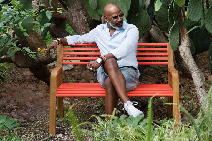 Somerset Bench - Fermob - Outdoor Furniture - Willow Green - HORNE