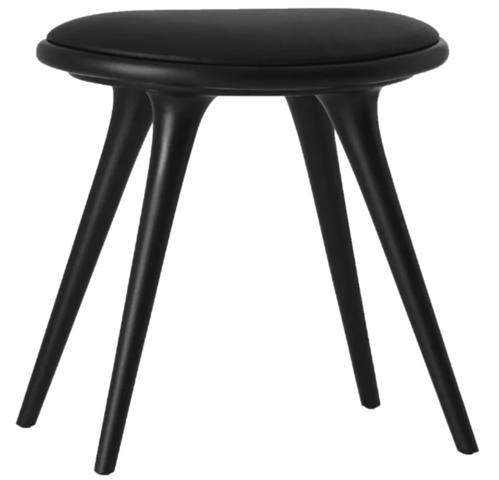 Space Stools - Black Stained Beech - Mater - Stools + Benches + Ottomans - Low Stool: 19" - HORNE