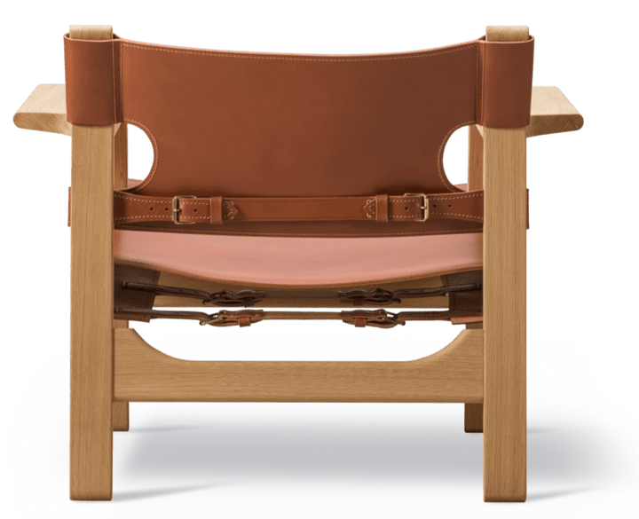 Spanish Chair - Fredericia - Chairs - Cognac Leather/Oiled Oak - HORNE