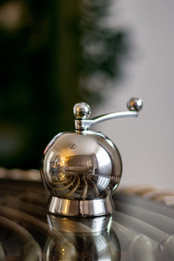 Spheres Pepper Mill Small - Nick Munro - Kitchen Tools - Gold PVD - HORNE