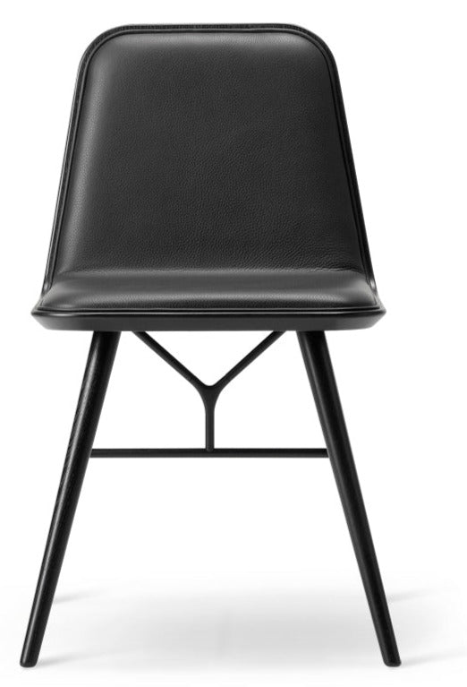 Spine Wood Base Chair - Black Lacquered Oak - Fredericia - Chairs - Primo 88 - HORNE
