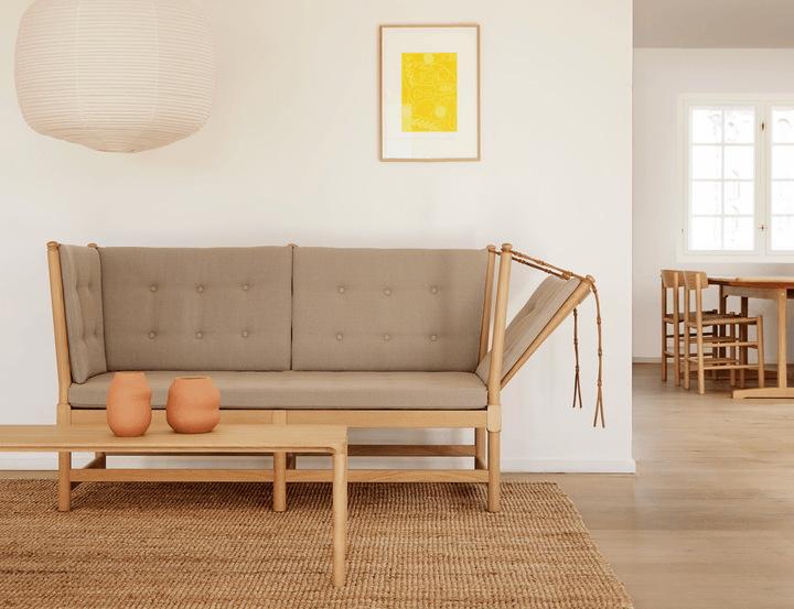 Spoke - Back Sofa - Black Lacquered Oak - Fredericia - Sofas - Cotil 53938 - HORNE