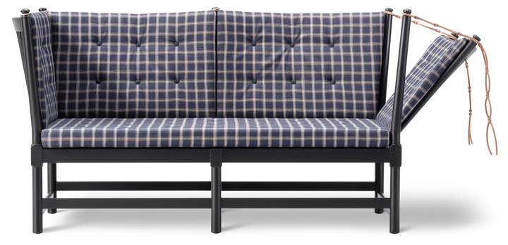 Spoke - Back Sofa - Black Lacquered Oak - Fredericia - Sofas - Cotil 53932 - HORNE
