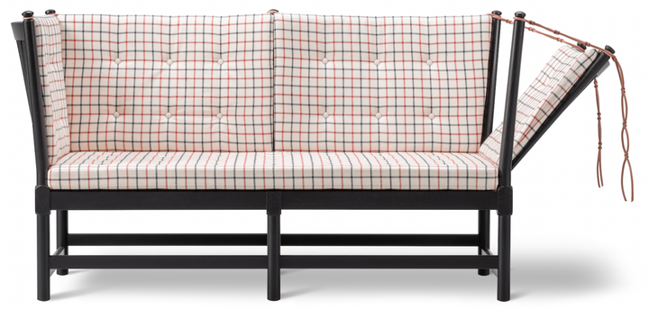 Spoke - Back Sofa - Black Lacquered Oak - Fredericia - Sofas - Cotil 53938 - HORNE