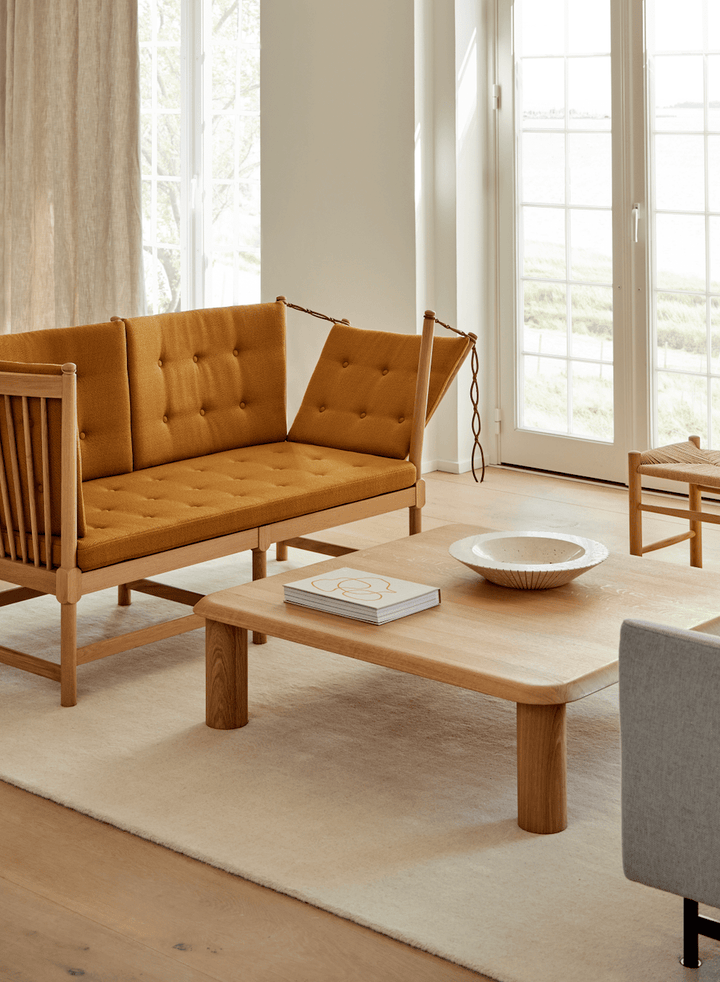Spoke - Back Sofa - Black Lacquered Oak - Fredericia - Sofas - Cotil 53938 - HORNE