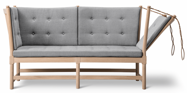 Spoke - Back Sofa - Soap Treated Oak - Fredericia - Sofas - Rime 151 - HORNE