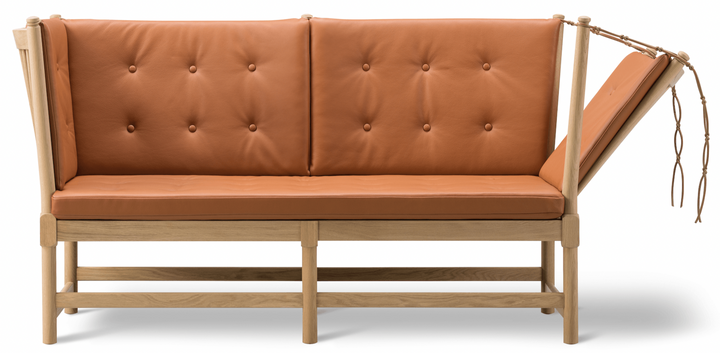 Spoke - Back Sofa - Soap Treated Oak - Fredericia - Sofas - Omni 307 - HORNE