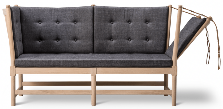 Spoke - Back Sofa - Soap Treated Oak - Fredericia - Sofas - Canvas 174 - HORNE