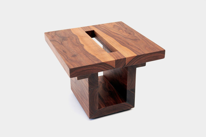 SQ 18 End Table - Artless - Tables + Desks - Black Oak - HORNE