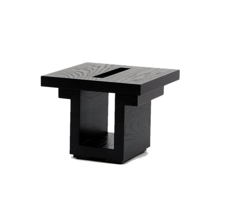 SQ 18 End Table - Artless - Tables + Desks - Black Oak - HORNE