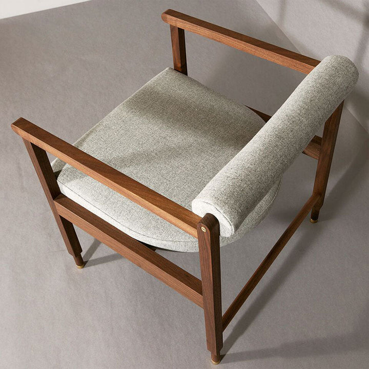 St. Charles Armchair - Volk - Chairs - Grey - HORNE