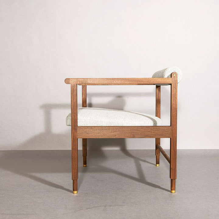 St. Charles Armchair - Volk - Chairs - Grey - HORNE