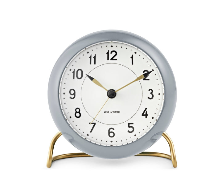 Station Table Clock - Arne Jacobsen Clocks - Clocks - Grey - HORNE