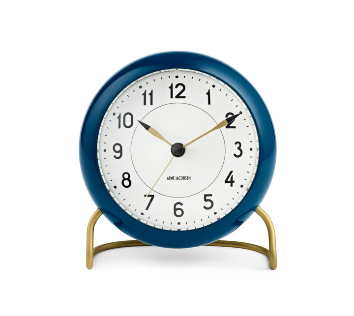 Station Table Clock - Arne Jacobsen Clocks - Clocks - Teal - HORNE