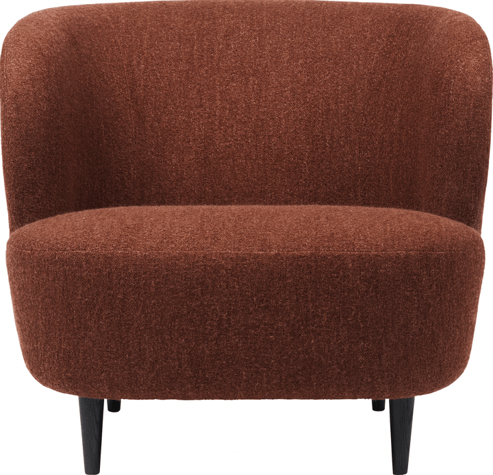Stay Lounge Chair - Large, Wooden Legs - Gubi - Chairs - American Walnut - Gabriel Tempt - 60152 - HORNE