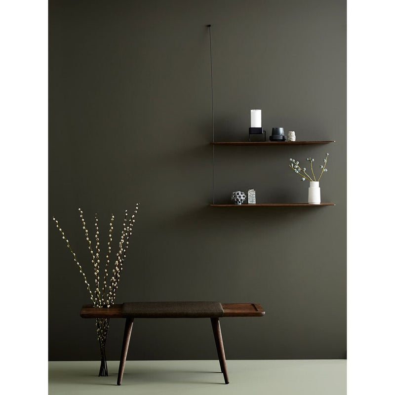 Stedge Add On Shelf - Woud - Shelving - 31 Inches - White Oak - HORNE