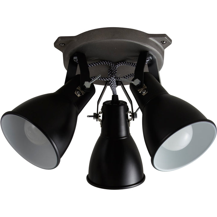 Stirrup Triple Ceiling Light