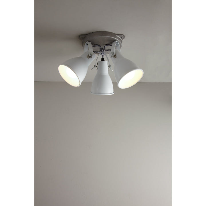 Stirrup Triple Ceiling Light