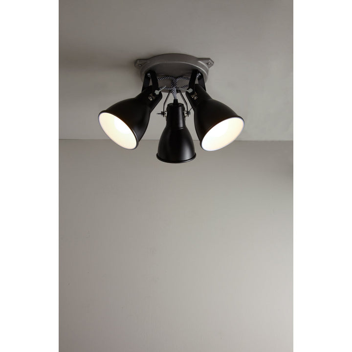 Stirrup Triple Ceiling Light