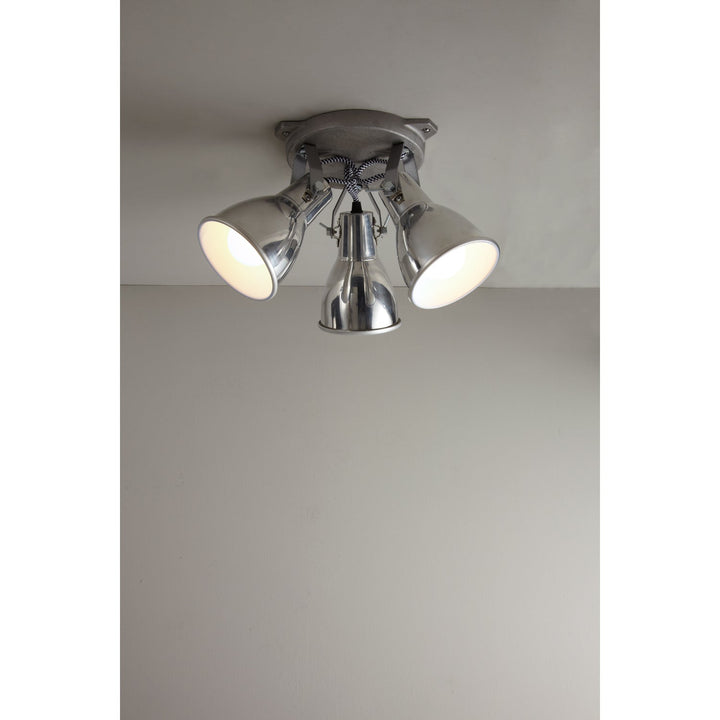 Stirrup Triple Ceiling Light