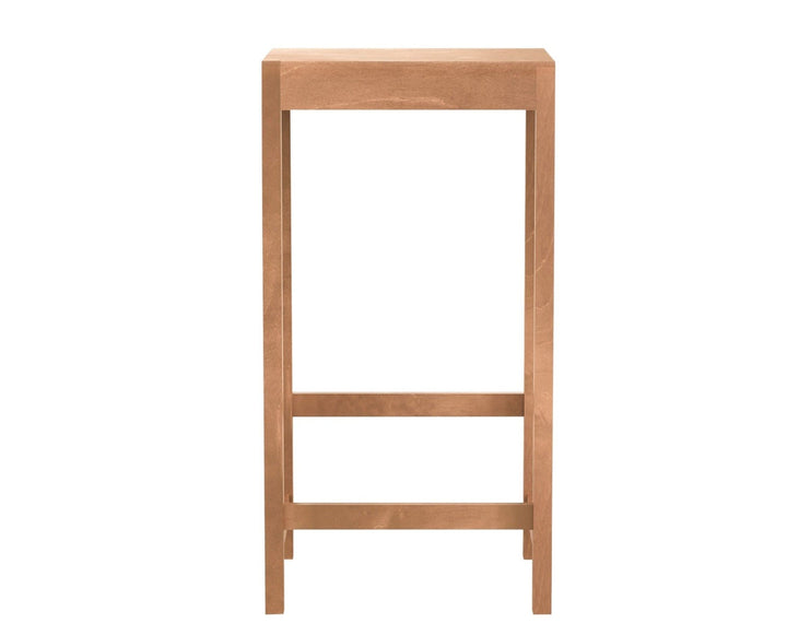 Stool 01 - Frama - Stools + Benches + Ottomans - Tall - 29.9" - Warm Brown Wood - HORNE