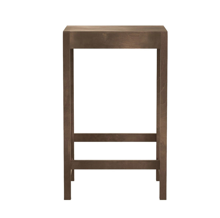 Stool 01 - Frama - Stools + Benches + Ottomans - Short - 25.6" - Dark Wood - HORNE
