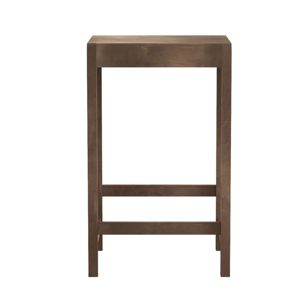Stool 01 - Frama - Stools + Benches + Ottomans - Short - 25.6" - Dark Wood - HORNE