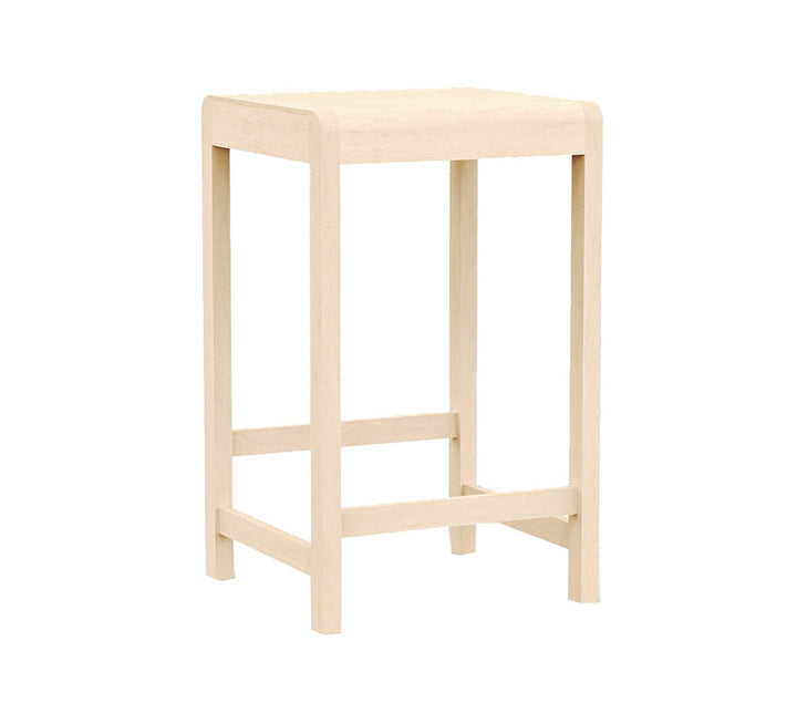 Stool 01 - Frama - Stools + Benches + Ottomans - Short - 25.6" - Natural Wood - HORNE